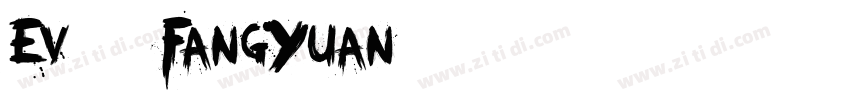 Ev   FangYuan字体转换
